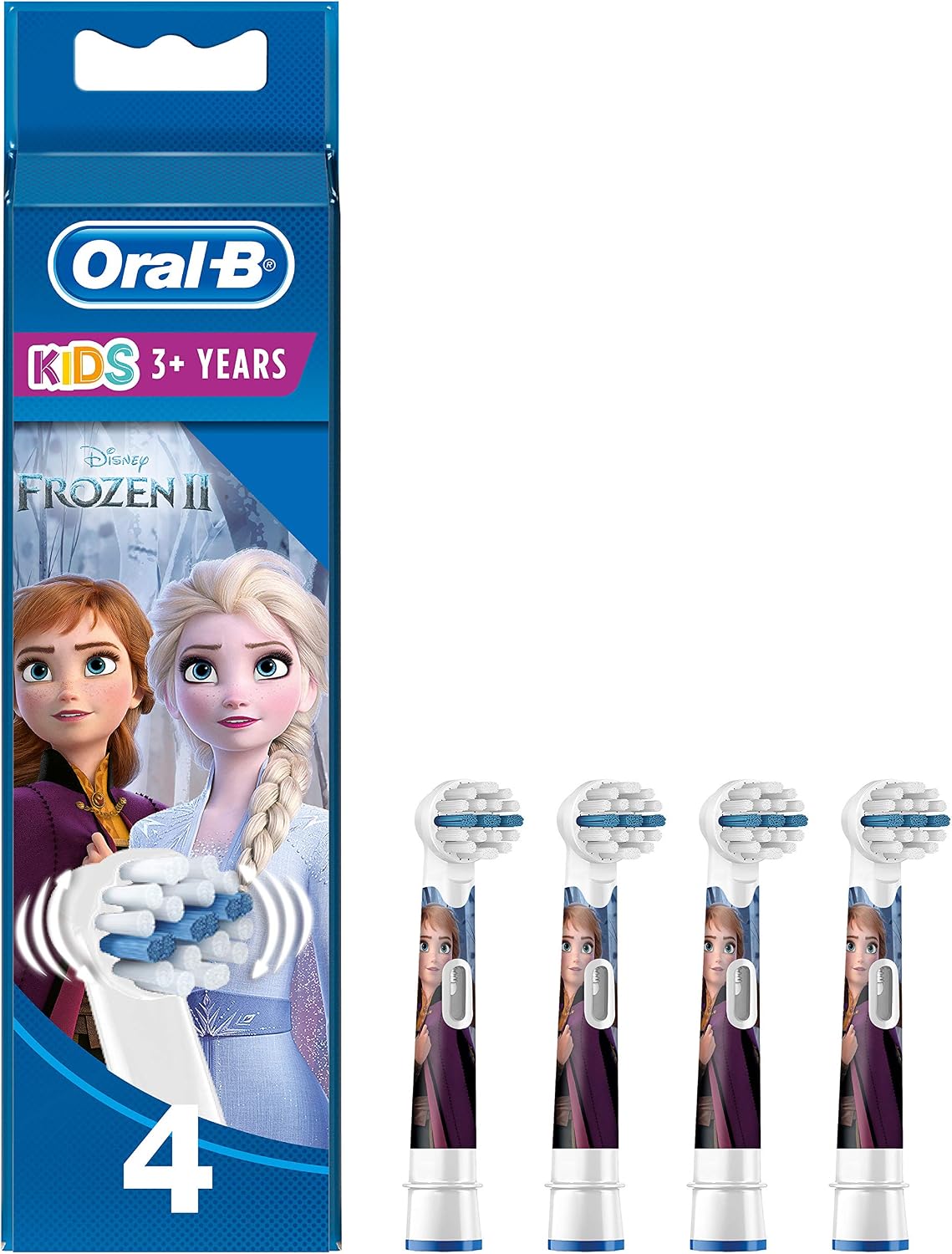 Oral-B Kids Disney Frozen Bürstenköpfe, 4 Stück